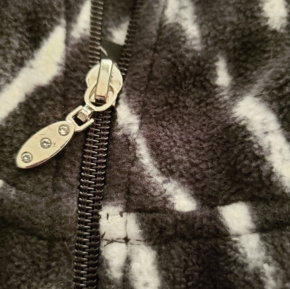 French Laundry 3x zipup black & white vest pockets - Picture 14 of 16